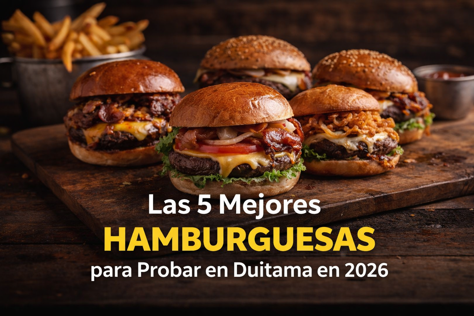 Las 5 Mejores Hamburguesas para Probar en Duitama en 2026