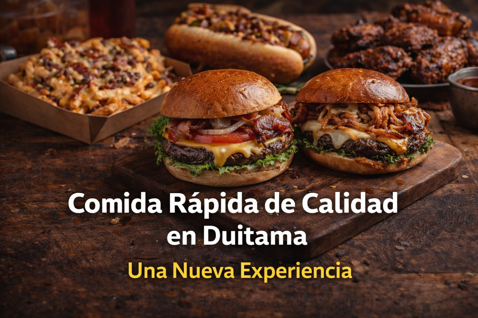 Comida Rápida de Calidad en Duitama: Una Nueva Experiencia